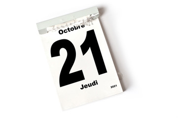21. Octobre 2021