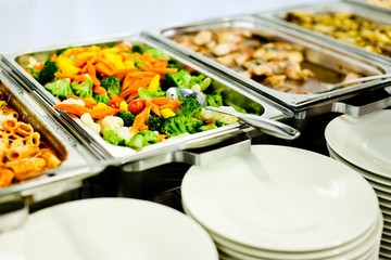 Professional warm catering