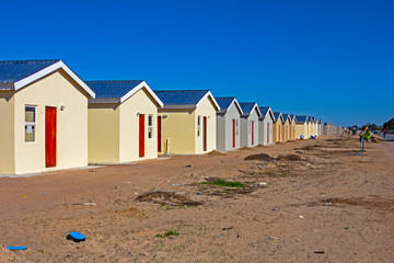 Low-cost RDP homes under construction