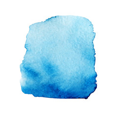 Obraz premium Watercolor hand painted spot