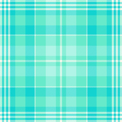 Tartan Pattern Green and Cyan . Texture for plaid, tablecloths, clothes, shirts, dresses, paper, bedding, blankets, quilts and other textile products. Vector illustration EPS 10