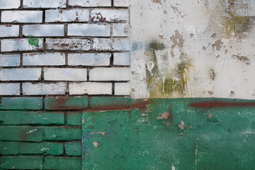 Background of painted vintage brick texture