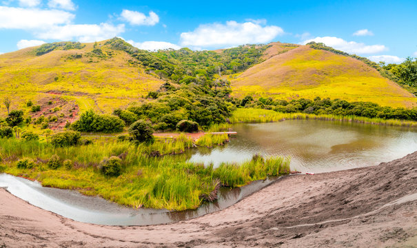 Lake Wainamu, New Zealand