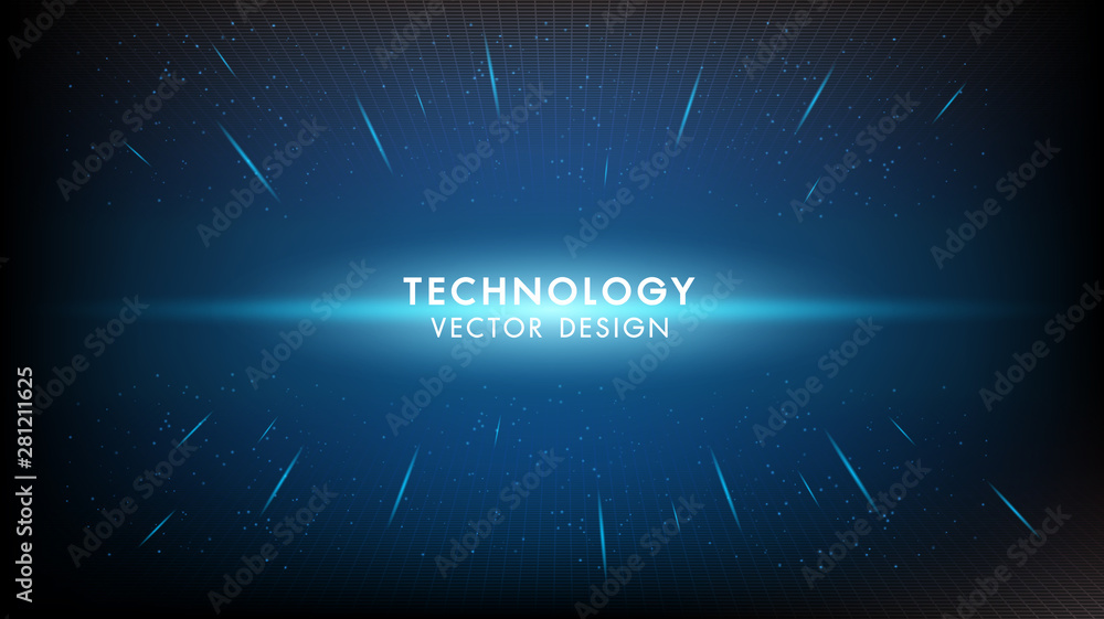 Poster abstract digital digital innovation technology concept vector background.futuristic infographics aes