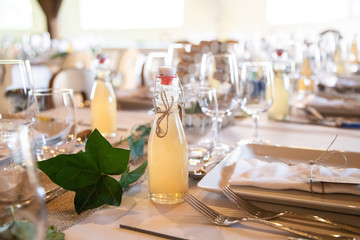 Décoration d'une salle de mariage
