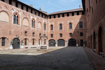 Sant Angelo Lodigiano: the medieval castle