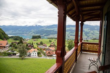 Paysage de lucerne en Suisse