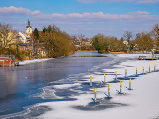 Brandenburg an der Havel, Blick von der Jahrtausendbr&uuml;cke