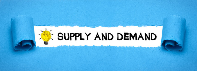 Supply and demand 