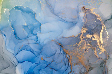  Abstract colorful background, wallpaper. Mixing acrylic paints. Modern art. Paint marble texture....