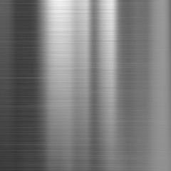 Realistic Brushed Vector Steel Background
