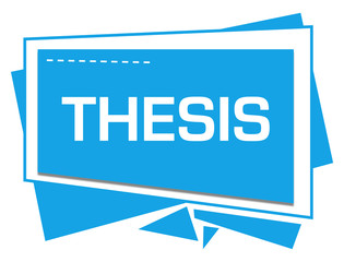 Thesis Blue Squares Triangles Text 
