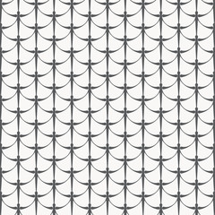 Vector pattern repeating abstract dragonfly or abstract curtains. Graphic clean for fabric, wallpaper, printing. Pattern is on swatches panel