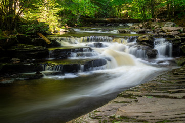 Gentle Waterfalls on Creek