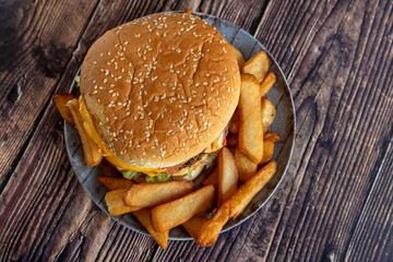 Take away food piozza 