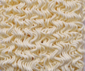 Close up instant noodle background
