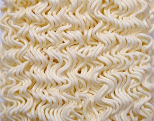 Close up instant noodle background