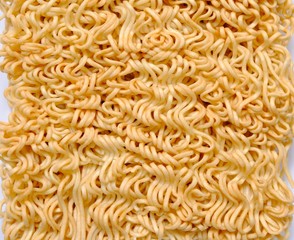 Close up instant noodle background