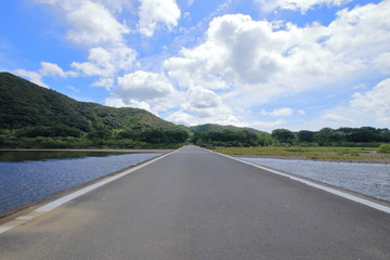 佐田沈下橋（四万十市）