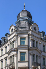 Obraz premium Historical architecture of Rosenheim - Old Town, Bavaria - Germany