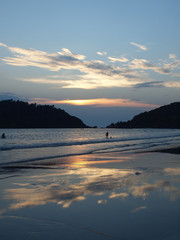 Paradise Beach Sunset