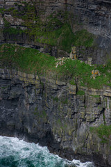 Cliffs of Moher. Rocks, cliffs and ocean