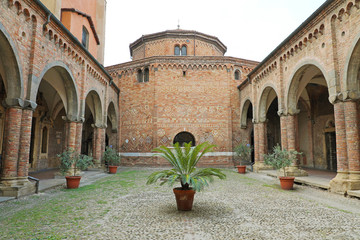 Santo Stefano Basilica is a complex of religious edifices in Bologna, Italy © zigres