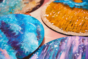 Beautiful paint palettes