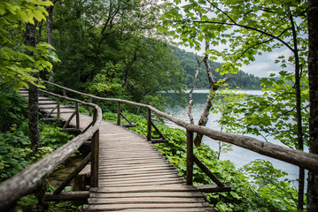 Obraz premium catwalk over water