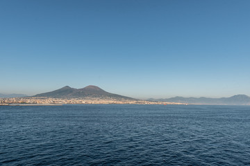 Pompeji Berg Vesuv Meer 