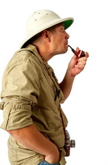 Fototapeta premium Cork Helmet Explorer