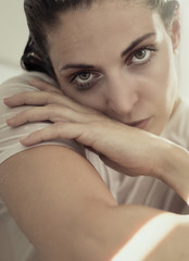 portrait of young woman