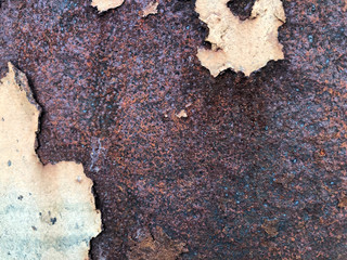 Texture rust on steel. Texture for artwork vintage style.
