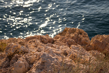 sea and rocks