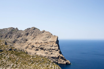 Fototapeta na wymiar Cap de Formentor à Majorque