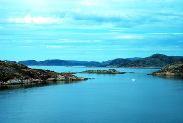 Fototapeta premium Norvegia - Fiordo