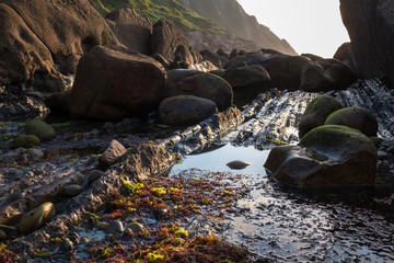 Marine rock formations (Zumaia, Basque Country, Spain)