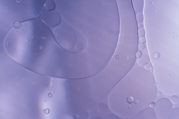 Abstract Purple water bubbles background
