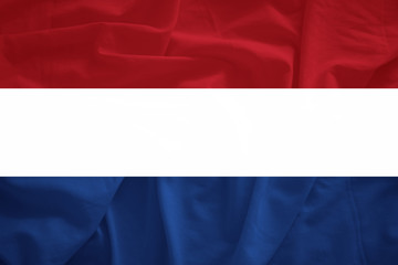 Netherlands flag with 3d effect