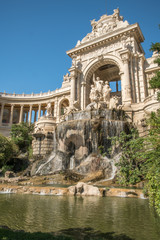 Fototapeta na wymiar Le palais Longchamp à Marseille