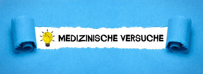 Medizinische Versuche