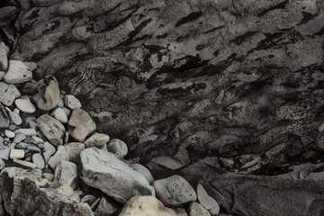 stone marine coastal texture dark background