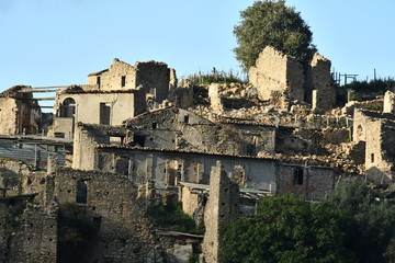 casalnuovo, frazione di Africo vecchio. Parco nazionale dell'aspromonte, Calabria