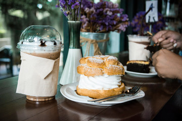 choux pastry or choux cream