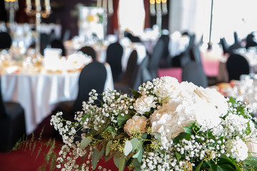 Décoration d'une salle de mariage