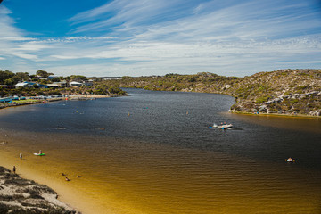 Overlooking Moore River in Guilderton