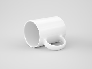 Mockup mug studio shot | 3D rendering