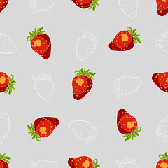 Strawberry Seamless Pattern