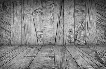 High Resolution Old Cracked Knotted Pinewood Planking Gray Backdrop Grunge Scenery