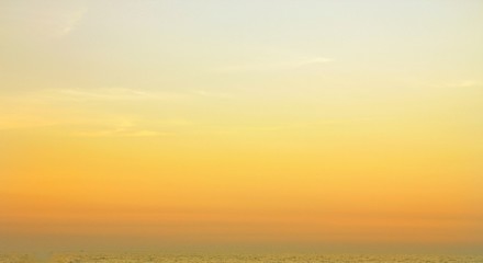 sunset over the sea